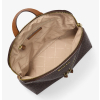 Michael Kors Batoh Dallas Medium Signature Logo Backpack Brownb