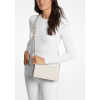 Michael Kors Jet Set Medium Signature Logo Crossbody Bag Light Cream Multic