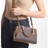 Michael Kors Marilyn Small Logo Crossbody Bag Brown Acornc