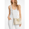Michael Kors Hamilton Small Logo Satchel Light Cream Multic