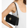 Michael Kors Greenwich Medium Saffiano Leather Shoulder Bag Blackz