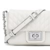 Karl Lagerfeld Womens Agyness Crossbody Winter White Silverhhf.jpg