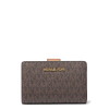 Michael Kors Medium Signature Logo Wallet Brown