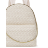 Michael Kors Batoh Slater Medium Signature Logo Backpack Light Cream Multig
