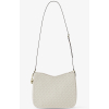 Michael kors Nayla Medium Signature Logo Messenger Bag Light Cream multie