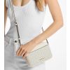 Michael Kors Jet Set Small Signature Logo Camera Crossbody Bag light cream multido