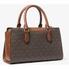 Michael Kors Kabelka Arden Small Messenger Bag Brownd
