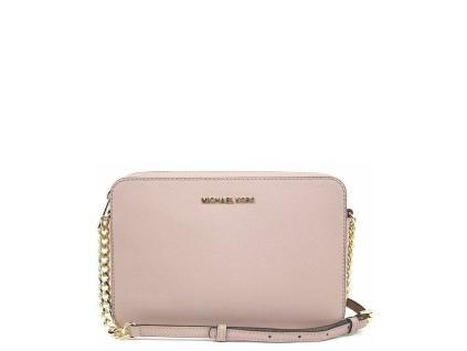 Michael Kors Jet Set Travel Large Saffiano leather Crossbody Blossom