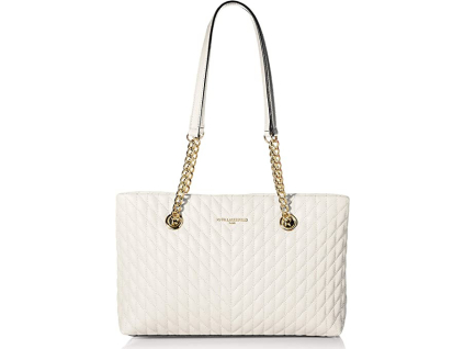 Karl Lagerfeld Kabelka Paris Karolina Chain Tote Winter Whitec