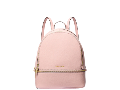 Michael Kors Batoh Rhea Medium Pebbled Leather Backpack Powder Blush52