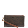 Michael Kors Peněženka Jet Set Travel Double Zip Brown22