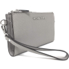 Michael Kors Jet Set Travel Double Zip Wristlet Pearl Greyc
