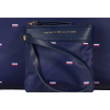 Tommy Hilfiger Gwen II Tote with Pouch Corporate Stripe Critter Nylon Tommy Navyf