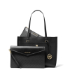 Michael Kors Kabelka Maisie Large Pebbled Leather 3 in 1 Tote Bag Blackaaac
