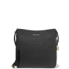Michael Kors Kabelka Jet Set Travel Large Logo Messenger Black Goldff