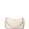 Michael Kors Jet Set Medium Saffiano Leather Crossbody Bag Light Cream2