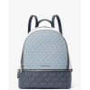 Michael Kors Rhea Medium Signature Logo Backpack Admiral Multi22