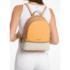 Michael Kors Batoh Rhea Medium Signature Logo Backpack Pop Orange Multic2