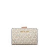 Michael Kors Peněženka Medium Signature Logo Wallet Vanillaa2