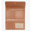 Michael Kors Jet Set Large Signature Logo Tri Fold Wallet Brownb