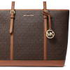 Michael Kors Jet Set Travel Large Logo Tote Bag Brown223