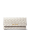 Michael Kors peněženka Jet Set Large Signature Logo Tri Fold Wallet Vanilla3
