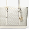 Michael Kors Kabelka Jet Set Travel Small Logo Top Zip Tote Bag Light Cream Multi223