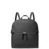 Michael Kors Batoh Dallas Medium Signature Logo Backpack Blackh