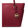 Michael Kors Kabelka Charlotte Large Saffiano Leather Top Zip Tote Bag Cherryaad