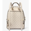 Michael Kors Jaycee Extra Small Signature Logo Backpack Light Cream Multic
