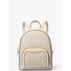 Michael Kors Jaycee Extra Small Signature Logo Backpack Light Cream Multiaa