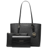 Michael Kors Kabelka Charlotte Large 3 in 1 Signature Logo Tote Bag Blackd