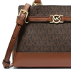 Michael Kors Reed Extra Small Signature Logo Satchel Brownd