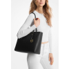 Michael Kors Kabelka Charlotte Large Saffiano Leather 3 in 1 Tote Bag Blackd
