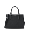 Michael Kors Marilyn Medium Saffiano Leather Satchel Blacka