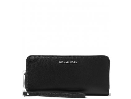 Michael Kors Charlotte Large Top Zip Satchel Crossbody Black