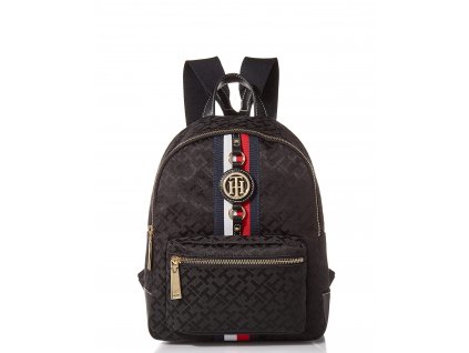 Tommy Hilfiger Batoh Jaden Backpack Black Tonalaa