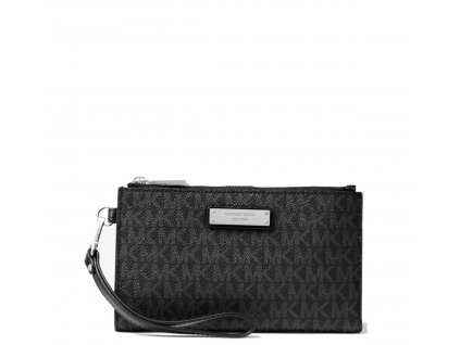 Michael Kors Adele Logo Smartphone Wallet Blackab