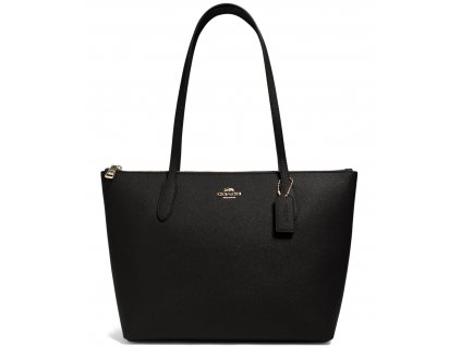 COACH Zip Top Tote I Am Black33