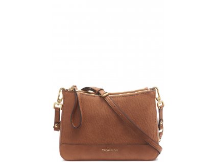 Calvin Klein Elaine Crossbody Caramel Gold