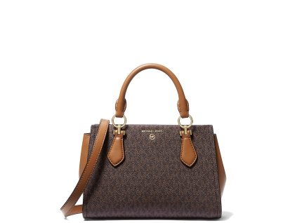 Michael Kors Marilyn Small Logo Crossbody Bag Brown Acornaav