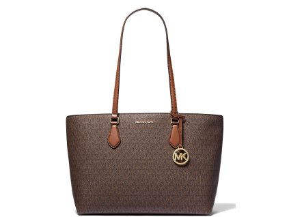 Michael Kors Kabelka Sheila Large Signature Logo Tote Bag Browng