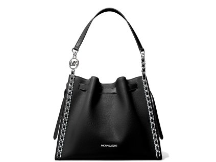 Michael Kors Mina Large Chain Shoulder Bag Blackg