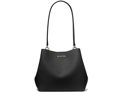 Michael Kors Pratt Medium Shoulder Bag Black
