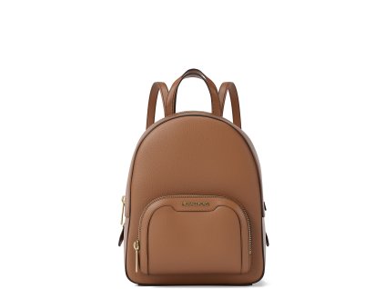 Michael Kors kožený batoh Jaycee hnědýa