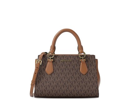 Michael Kors Marilyn Small Signature Messenger Brownf