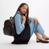 COACH Batoh Court Backpack In Signature Canvas Gold Walnut Black4