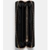 COACH Peněženka Long Zip Around Wallet Blackb
