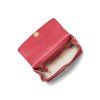 Michael Kors Ava Extra Small Saffiano Leather Crossbody Crimsonaab