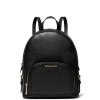 Michael Kors Jaycee Medium Pebbled Leather Backpack Blacka2266